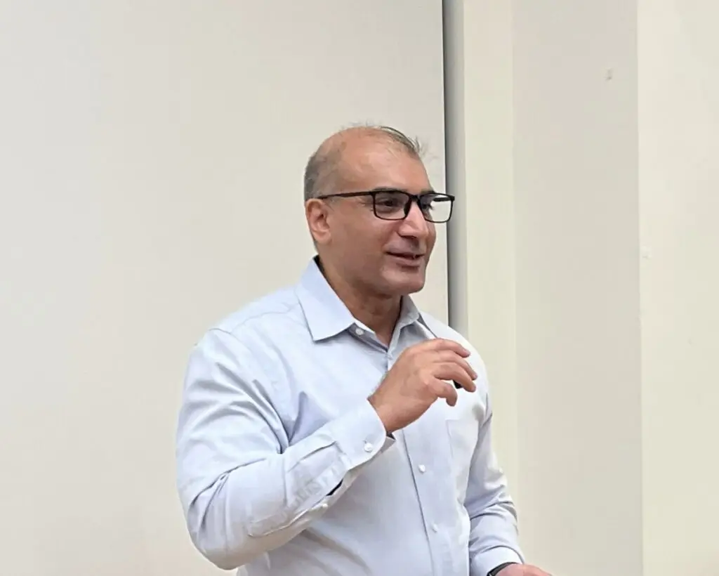 Immigration Attorney Vishal Chander speaking during AABANY’s “Public Charge – What We Need to Know About Upcoming Changes” CLE program on September 17, 2026.