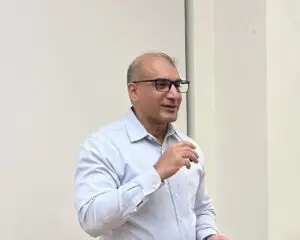 Immigration Attorney Vishal Chander speaking during AABANY’s “Public Charge – What We Need to Know About Upcoming Changes” CLE program on September 17, 2026.